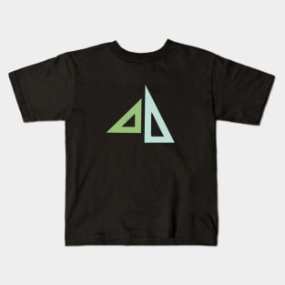 Set Squares - Full Size Image Kids T-Shirt